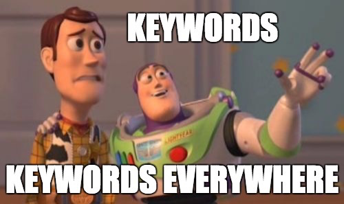 keyword data everywhere meme
